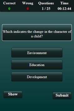 Child development and pedagogy quiz screenshot 2