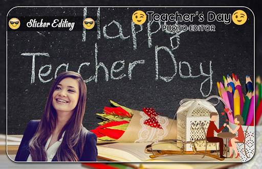 Teacher's Day Photo Editor screenshot 4