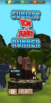 Subway Tom and Super Jerry Runner screenshot 2