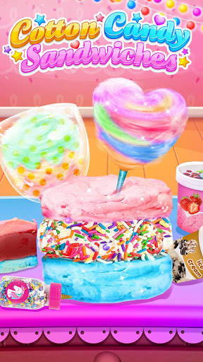 Cotton Candy Ice Cream Sandwiches screenshot 1
