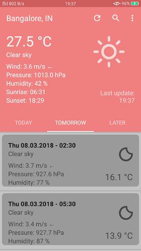 Live Weather Forecast 2018 screenshot 2