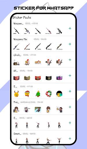 FF Sticker for WhatsApp Free 2021 WAStickersApp screenshot 2