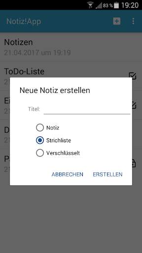 Notiz!App screenshot 3