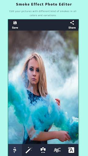 Smoke Effect Photo Editor screenshot 1