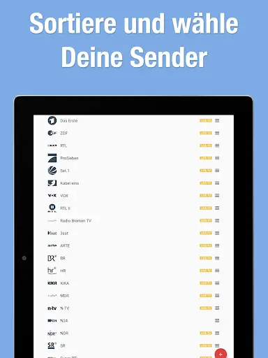 TV.de Live TV App Fernsehen screenshot 18