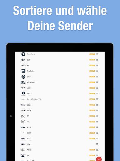TV.de Live TV App Fernsehen screenshot 18