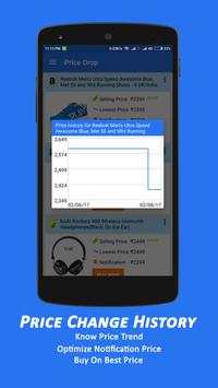 Price Drop: Price Tracker for Amazon Flipkart screenshot 4