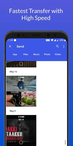 Share Any Files - Share and Receive Files screenshot 1