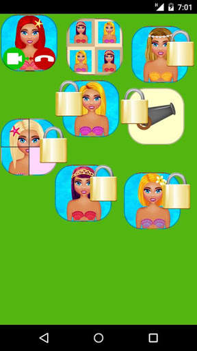 fake call video mermaid game screenshot 2