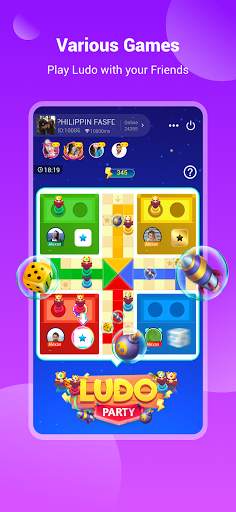 4Fun - Voice Chat Room, Ludo, Funny Video, screenshot 4