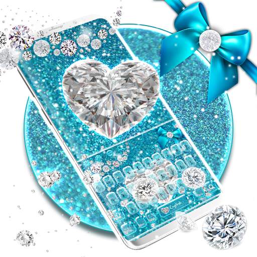 Turquoise Gorgeous Keyboard 10001002