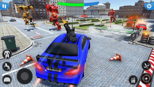 Real Horse Robot Transforming Games - Robot Car 3D screenshot 2