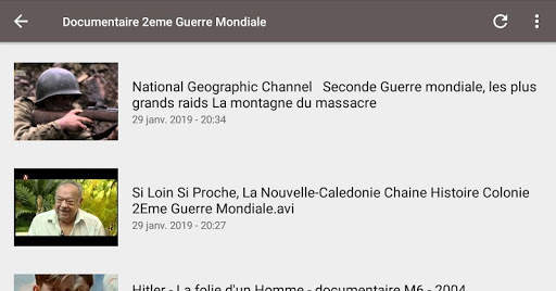Documentaire Historique - Histoire du monde 8 تصوير الشاشة