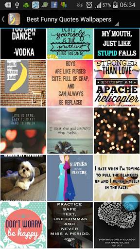 Best Funny Quotes Wallpapers screenshot 1
