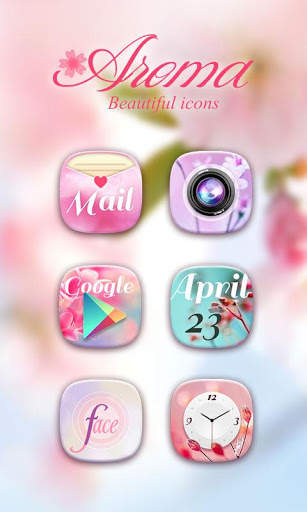 Aroma GO Launcher Theme screenshot 2