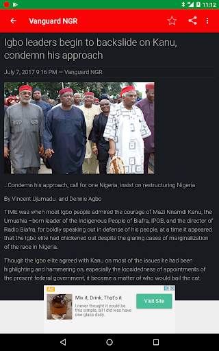 Biafra World News   Radio   TV screenshot 10