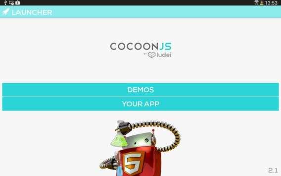 CocoonJS Launcher screenshot 9