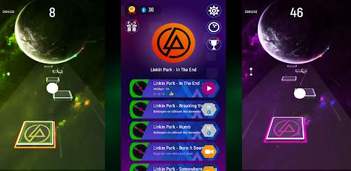 Tiles Hop : LinkinPark EDM Rush Ball screenshot 1