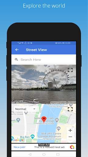 Live Earth Map - GPS Navigation & Directions screenshot 1