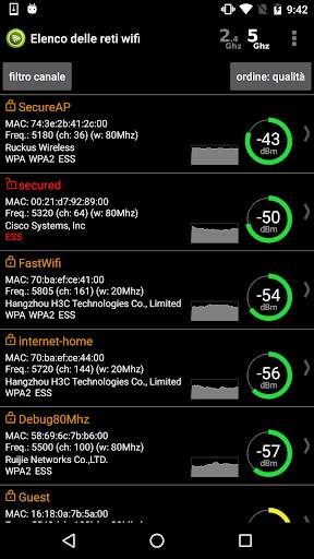 Wifi Analyzer screenshot 5