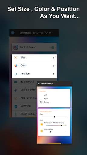 Control Center IOS 11 screenshot 3