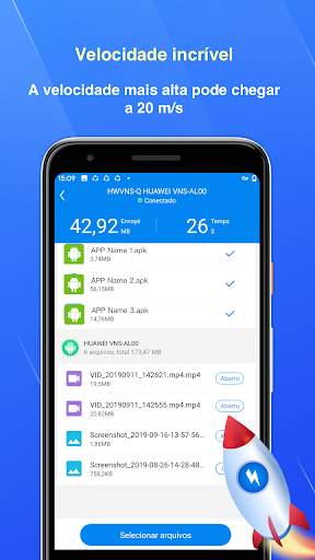 Fast Share - Transfer. de arquivos e Wi-Fi grátis screenshot 5