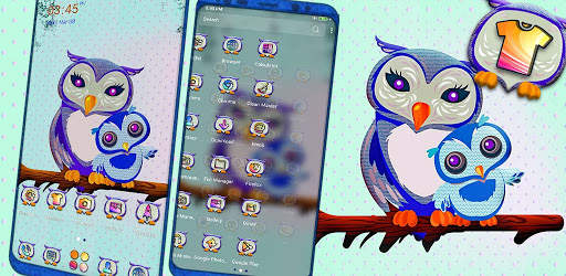 Cute Owl Launcher Theme screenshot 5