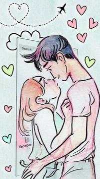 Cartoon Love Themes HD Wallpapers 3 تصوير الشاشة