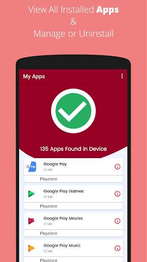 View My Apps - List & Manage Installed Apps screenshot 2