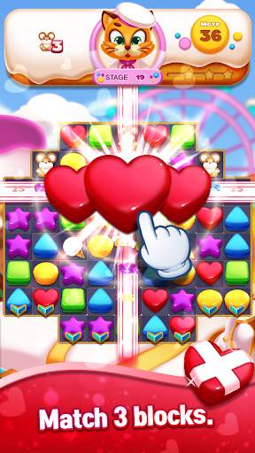 Sweet Cookie World: Match 3 screenshot 3