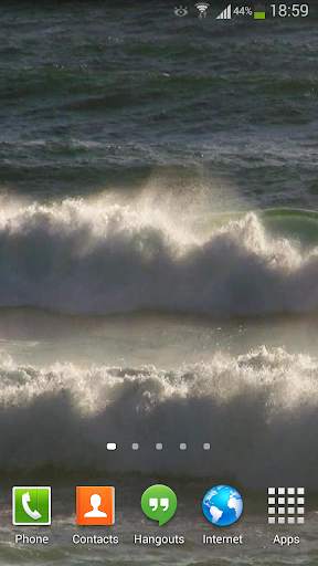 Ocean Waves Live Wallpaper HD4 screenshot 5