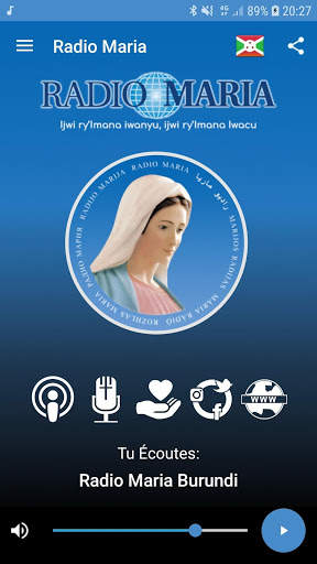 Radio Maria Burundi screenshot 2
