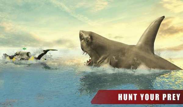Angry White Shark Attack World: Hunt Ocean Life screenshot 14