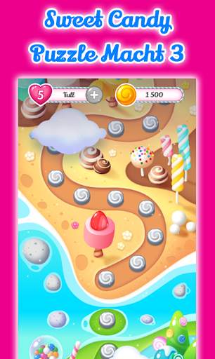 Sweet Candy Puzzle Match 3 screenshot 5