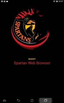 Spartan Web Browser screenshot 1