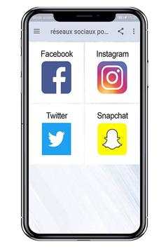 social networks for all mobiles screenshot 1