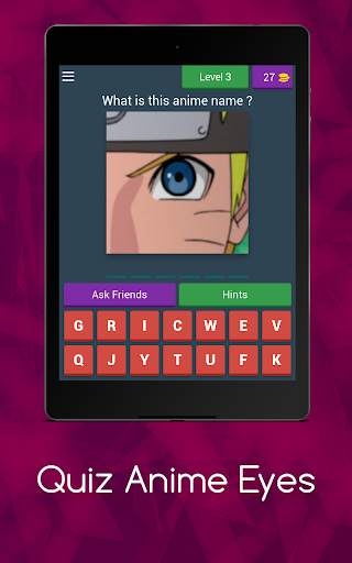 Quiz Anime eyes - 4 pics best Anime game ever скриншот 9