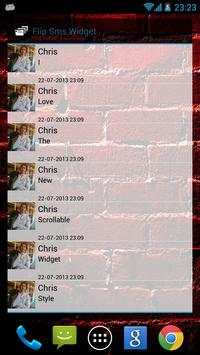 Flip Sms Widget Free screenshot 2