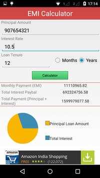 EMI Calculator screenshot 3