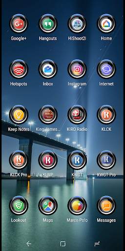 C9 Blue Color Version Icon Pack 5 تصوير الشاشة