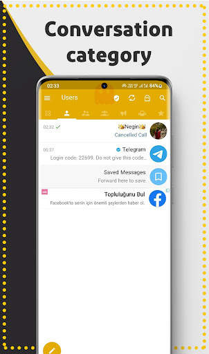 Mobogram Gold Messenger screenshot 3