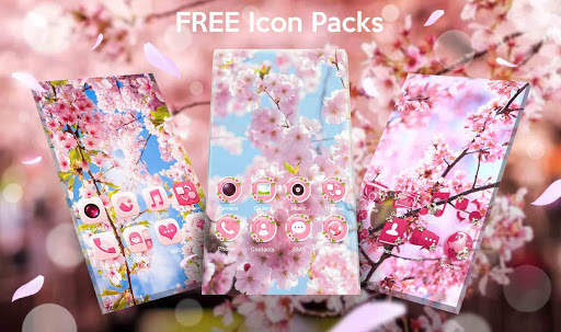 Spring Flowers Live Wallpaper Themes screenshot 2
