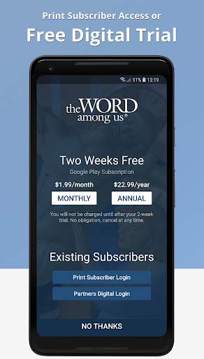 The Word Among Us Mass Edition screenshot 1