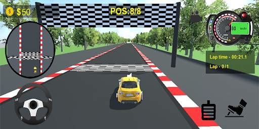 Car Racing Rash: New Car Racing game 2019 screenshot 1