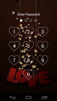 Valentine Lock Screen screenshot 2
