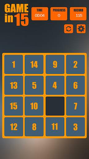 Game in 15 - Puzzle screenshot 6