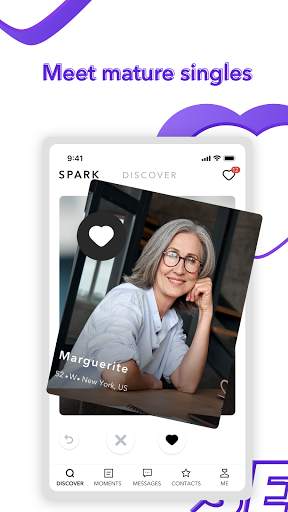 Senior Match: Mature Dating App for Silver Singles screenshot 1
