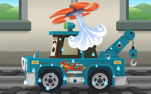 Robocar Poli Car Wash Habit Game скриншот 3