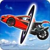 Transform Race 18: Motorbike, Car, Truck, Airplane logo