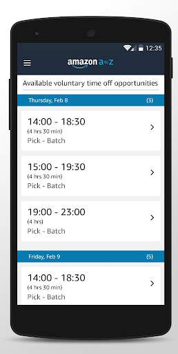 Amazon A to Z screenshot 3